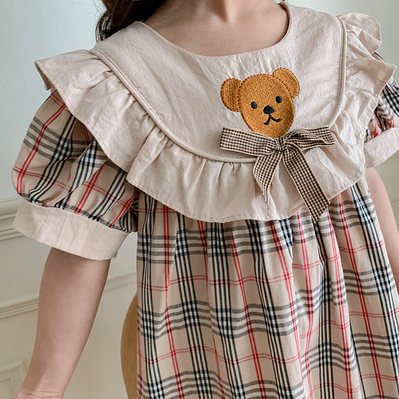 Vestido Infantil Bulberry Ursinho