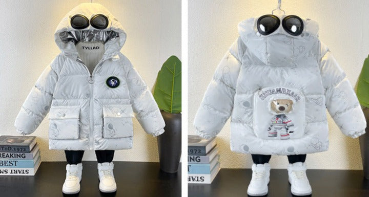 Casaco Infantil Inverno Ursinho Astronauta