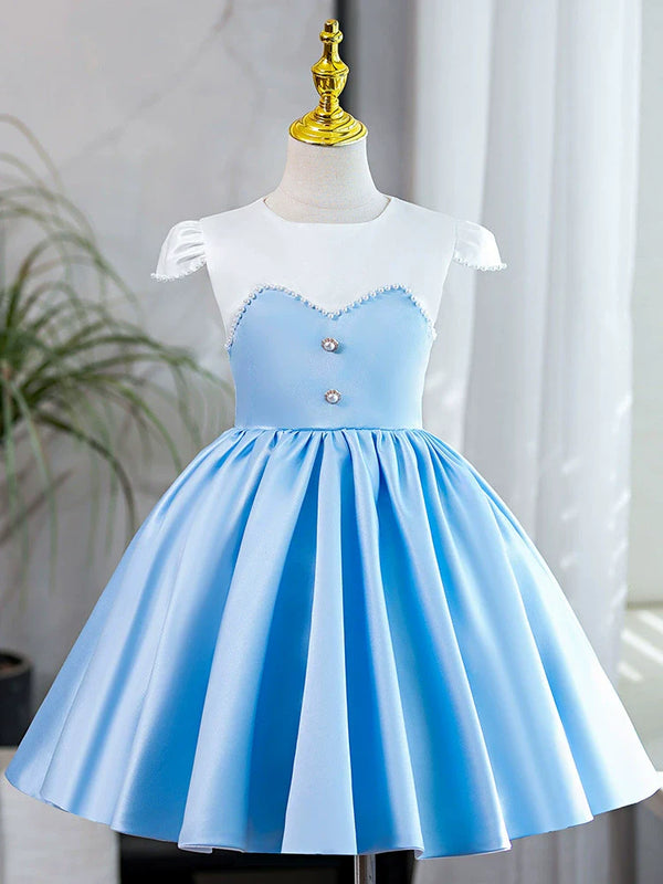 Vestido De Festa Azul Princesinha