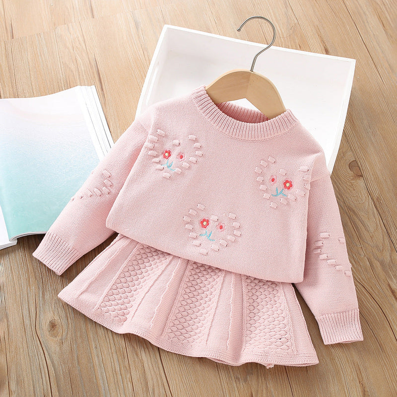 Conjunto Infantil Inverno Florzinhas