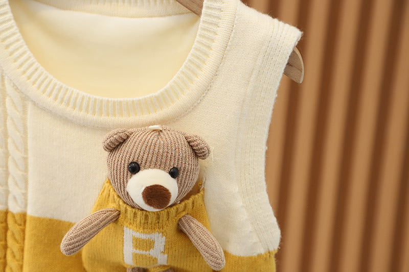 Conjunto Infantil Masculino Inverno Ursinhos