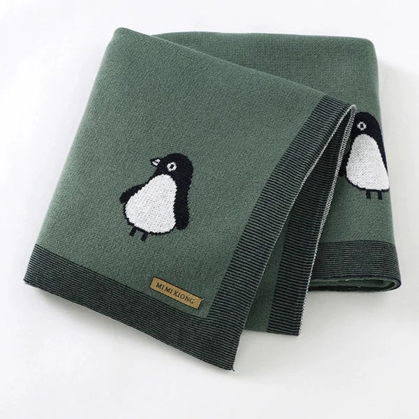Mantinha Infantil Pinguim