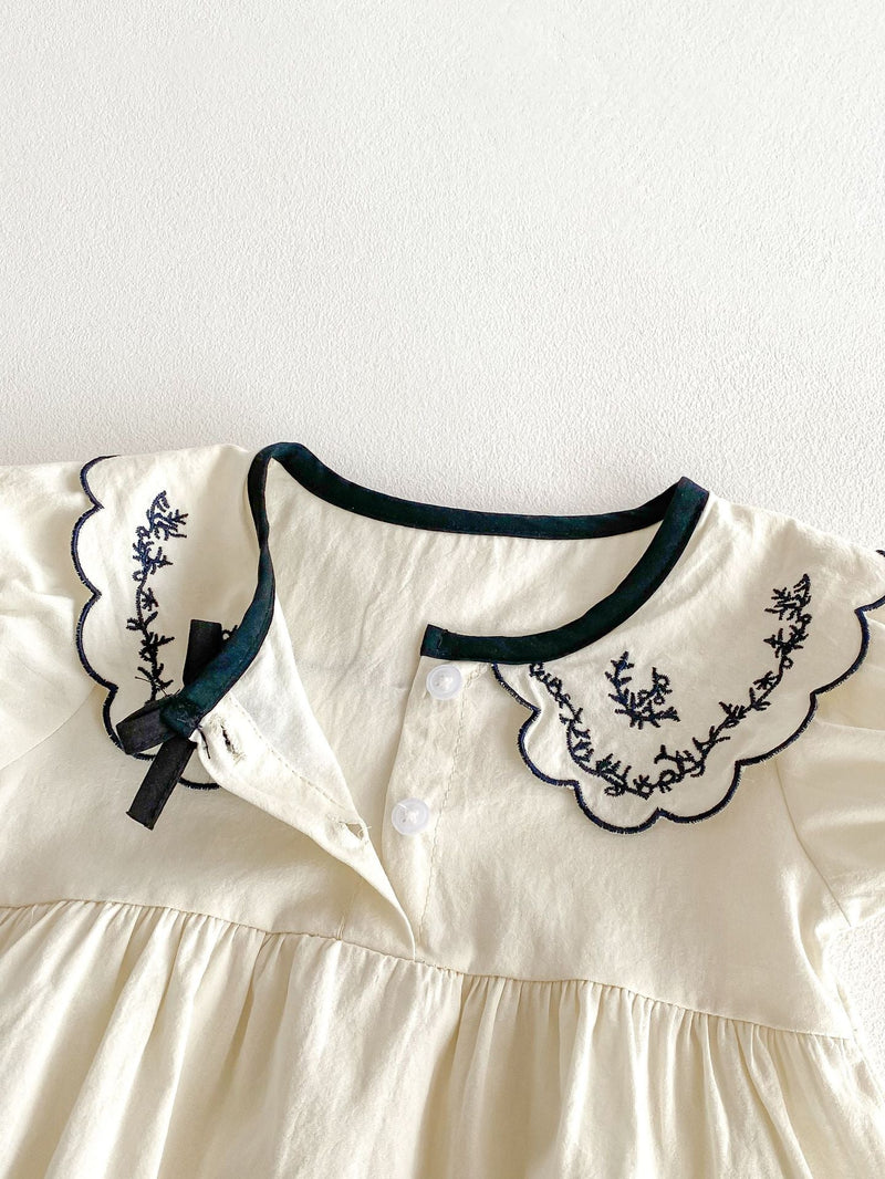 Body Infantil Feminino Bordadinho