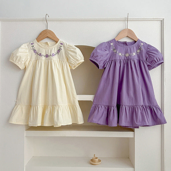 Vestido Infantil Verão Florzinhas