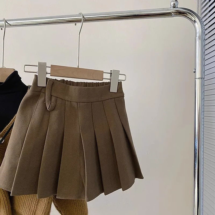 Conjunto Infantil Suéter + Saínha Plíssada
