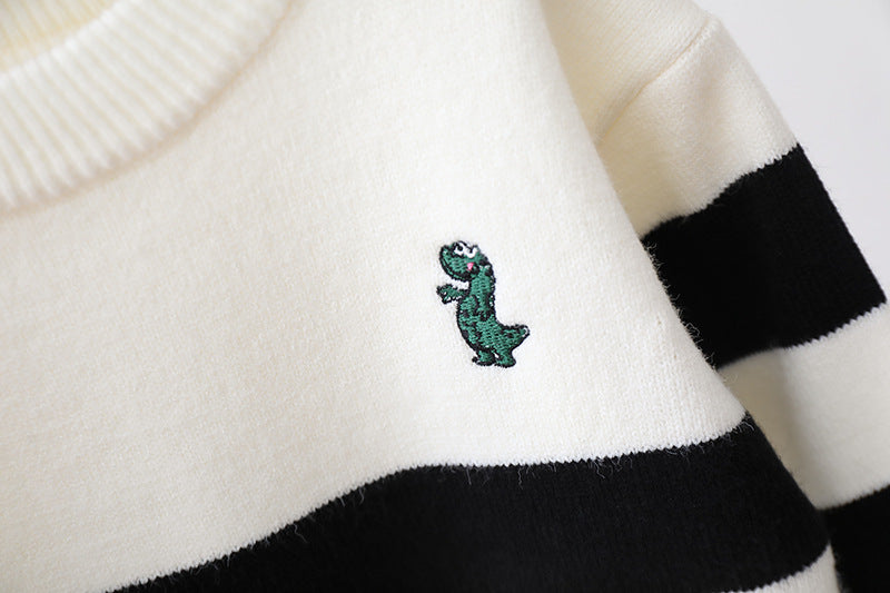 Suéter Infantil Masculino Lístras Dino