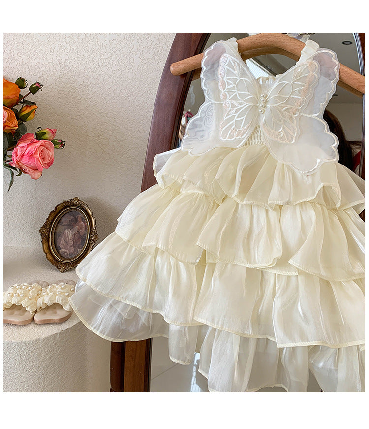 Vestido Infantil Tule Asinha