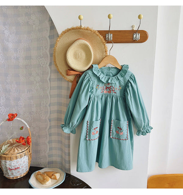 Vestido Infantil Lacinho Frutinha