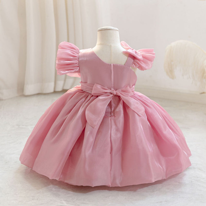 Vestido Infantil De Festa com Lacinho
