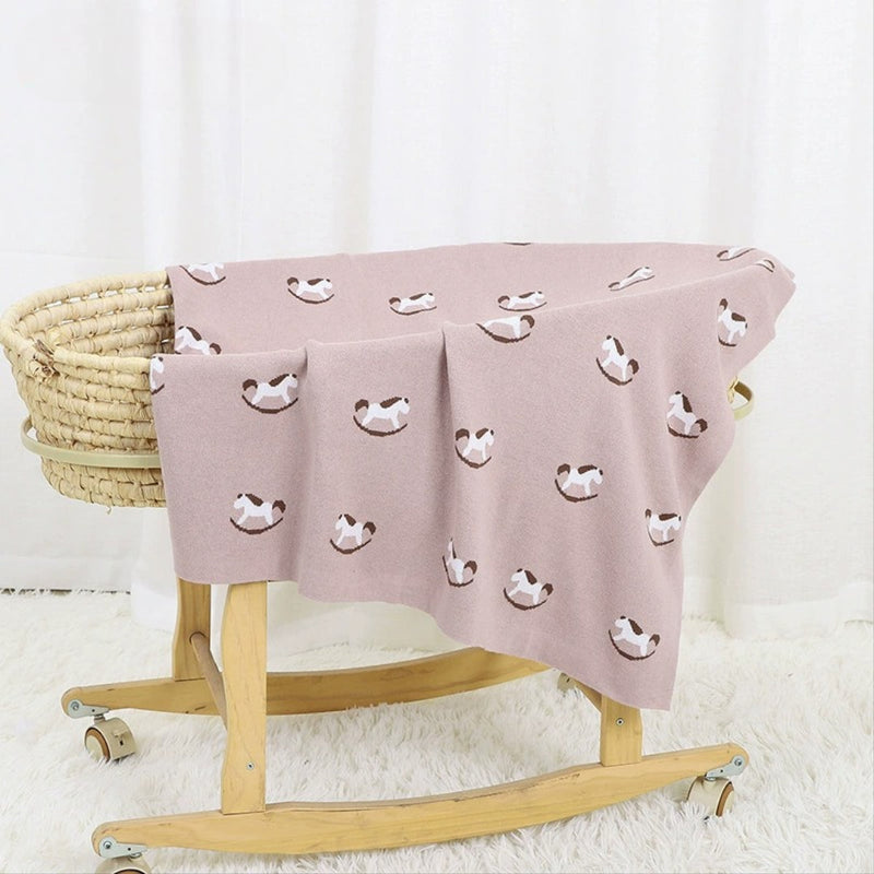 Manta Infantil Cavalinhos