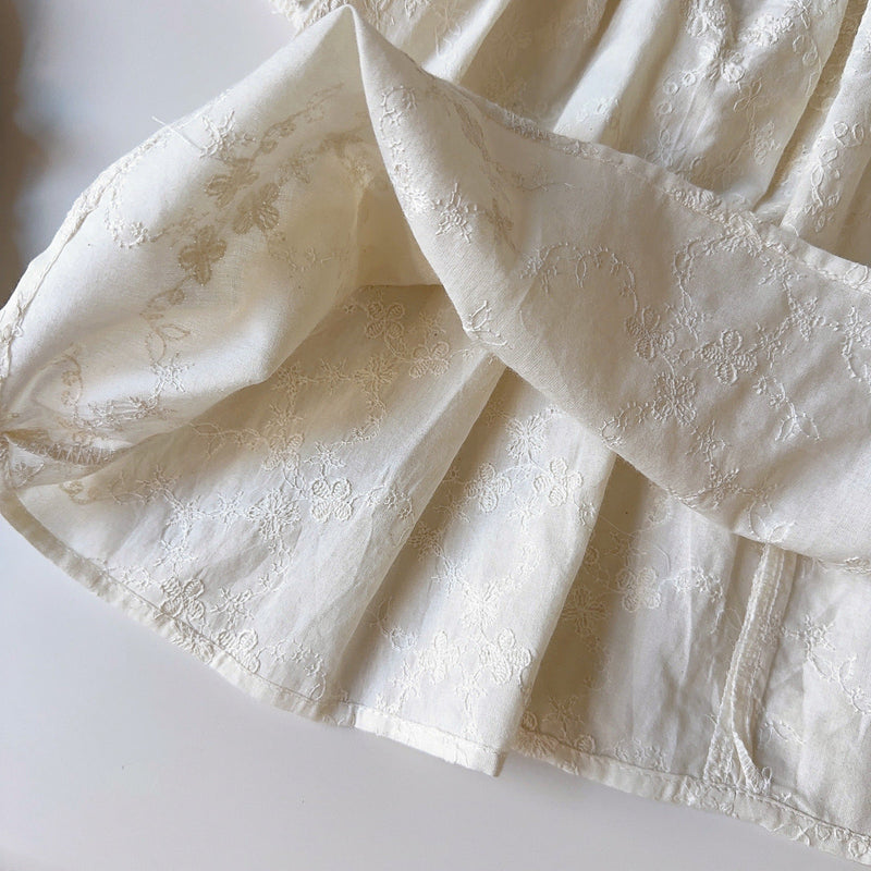 Vestido Infantil Rendado