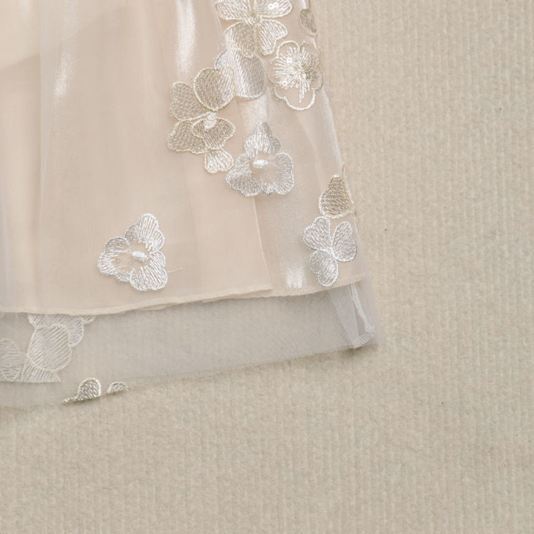 Vestido Infantil Floral Asinha