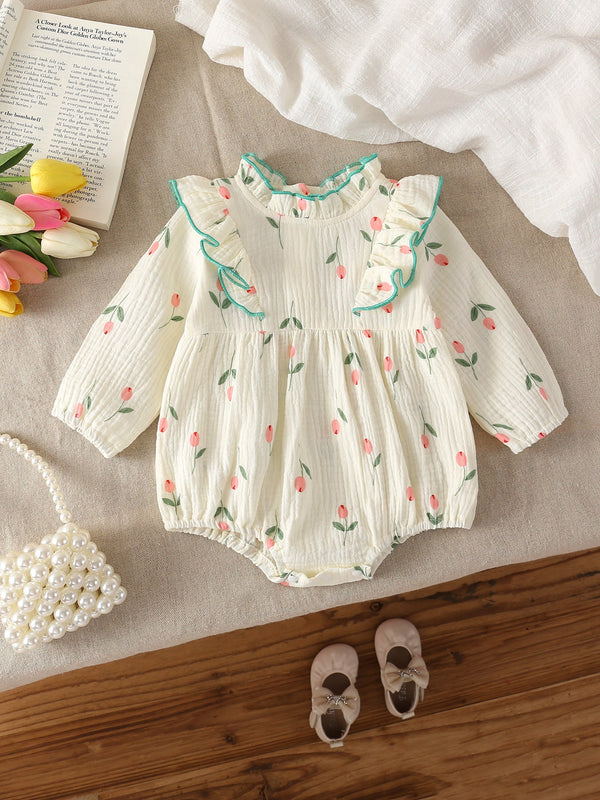 Body Infantil Feminino Florzinhas