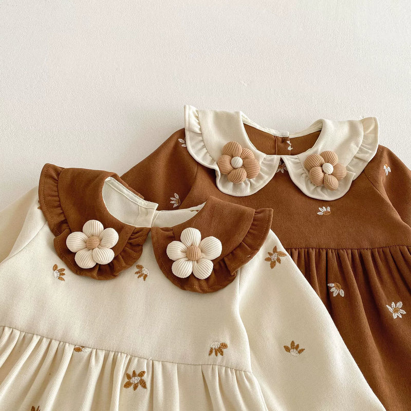 Vestido Infantil Flores