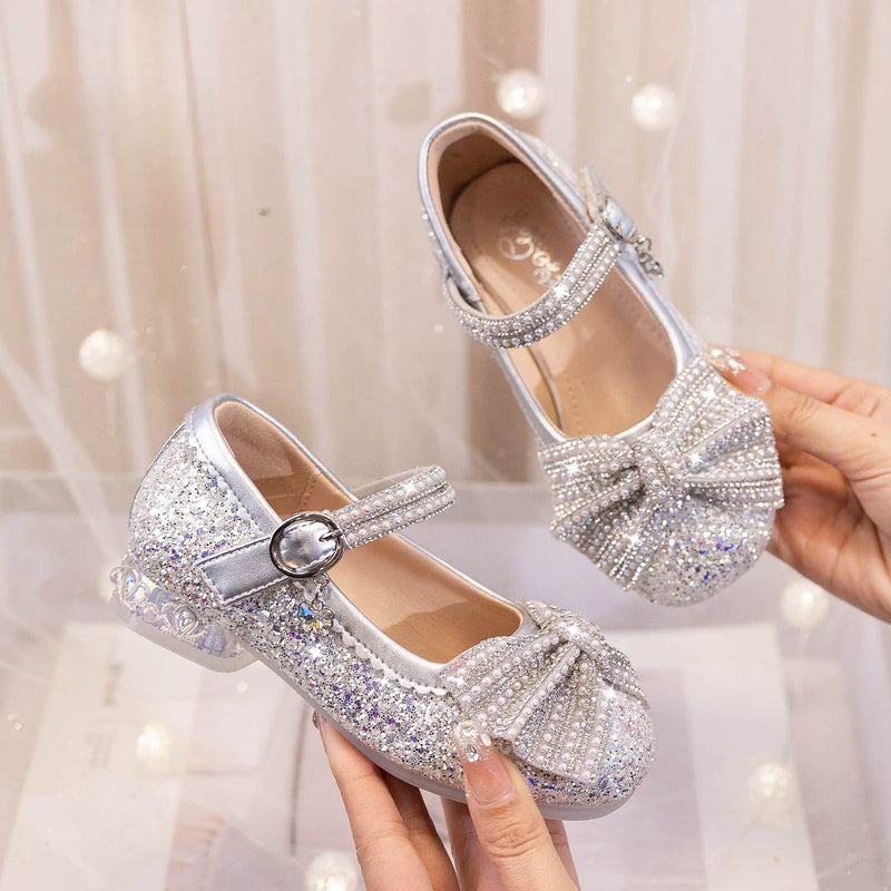 Sapato Infantil Feminino Princesa Brilhante