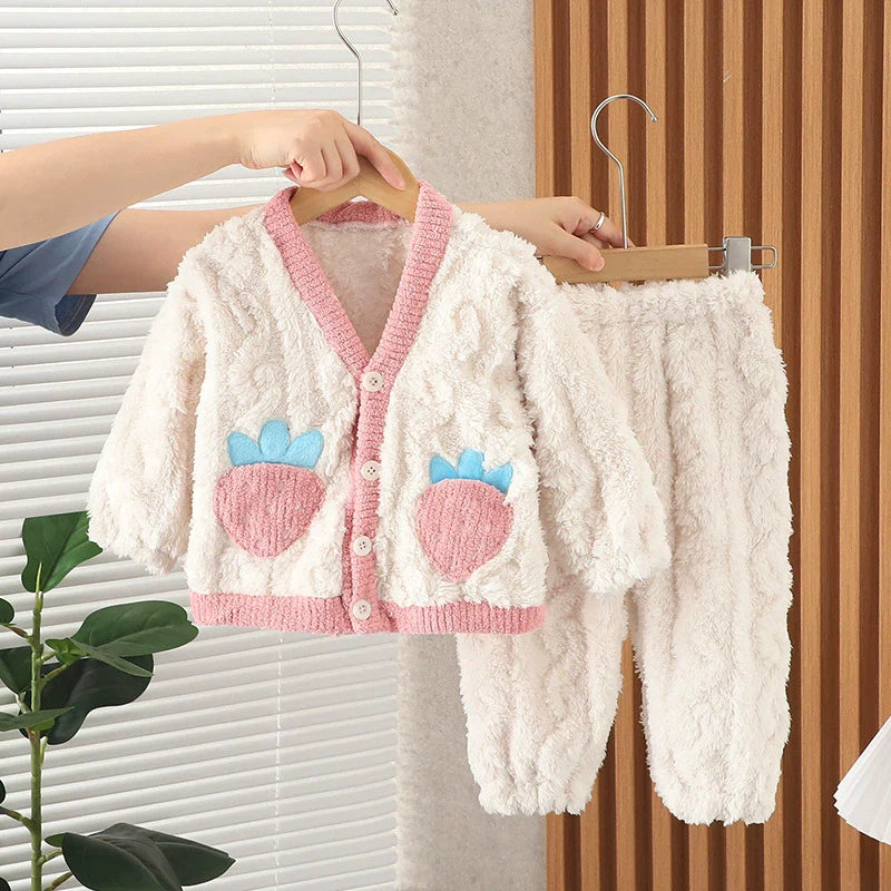 Conjunto Infantil Feminino Inverno Plush