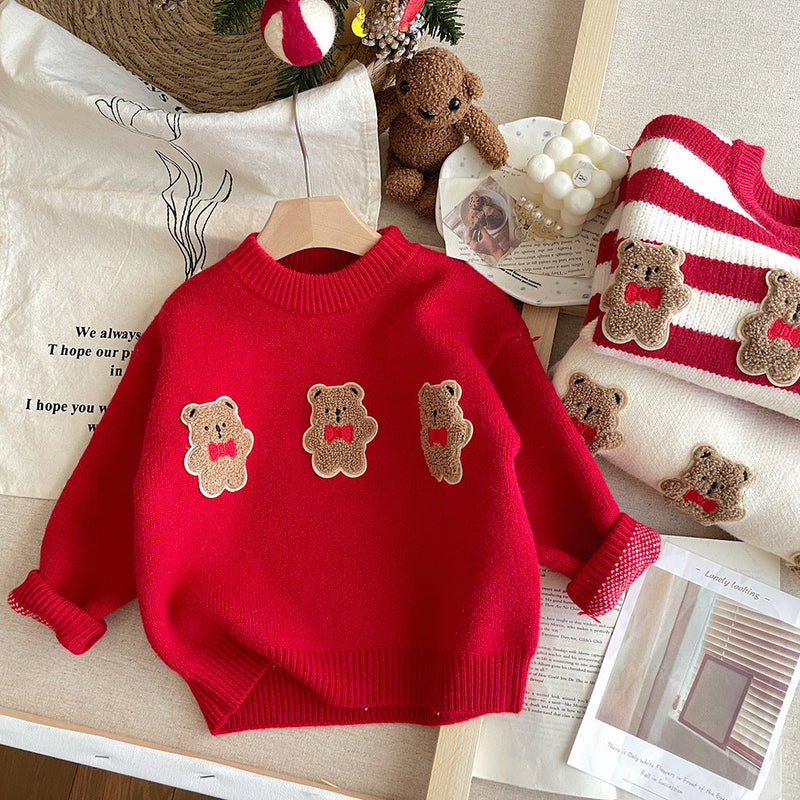 Tricô Infantil Inverno Ursinhos