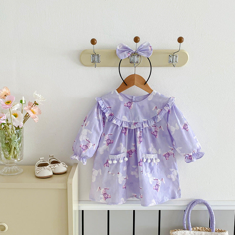 Body/ Vestido Coelhinhos Pompom