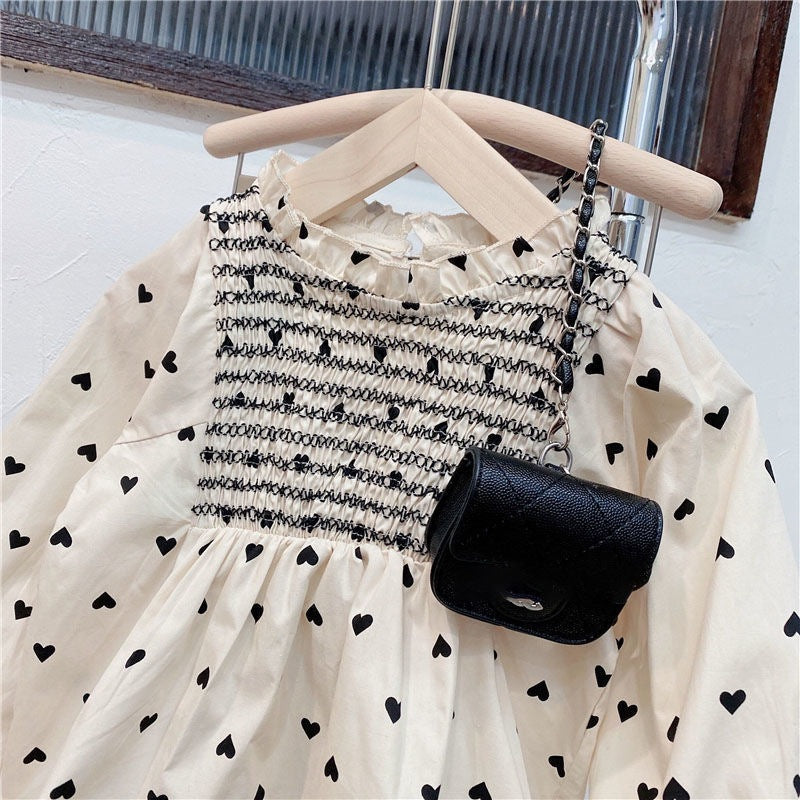 Camisa Infantil Feminino Corações