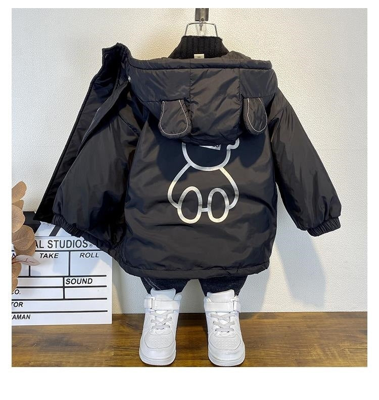 Jaqueta Infantil Bolso Ursinho