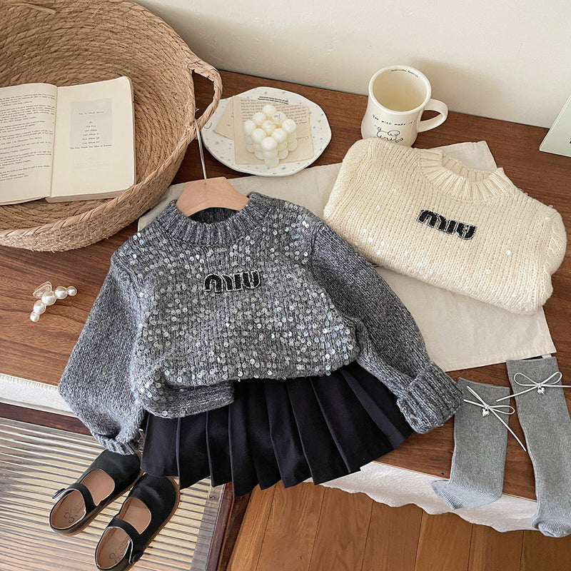 Blusa Infantil Miumiu Brilhante