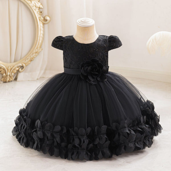 Vestido de Festa Infantil Flores