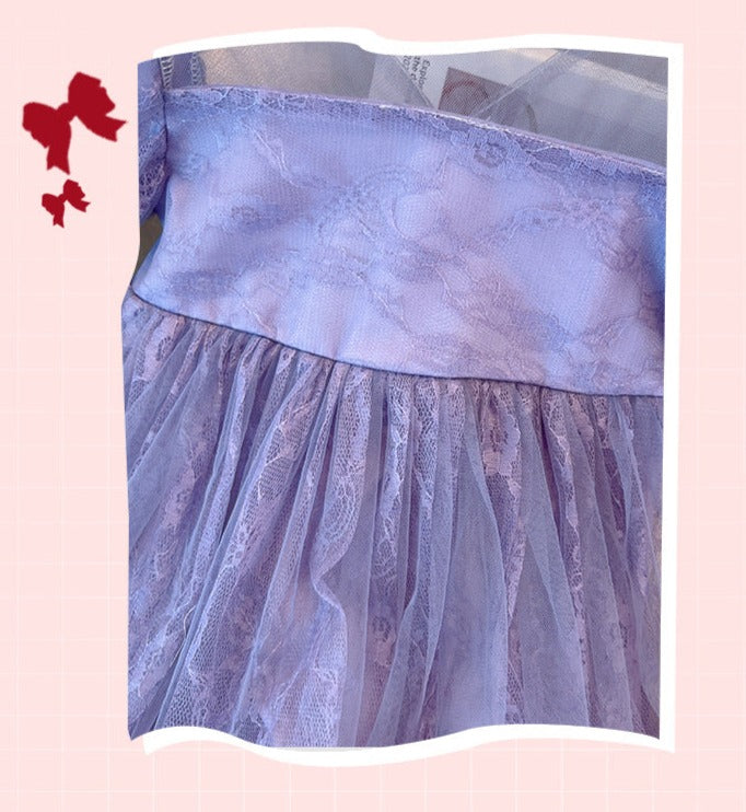 Vestido Infantil Rendado Pérolas