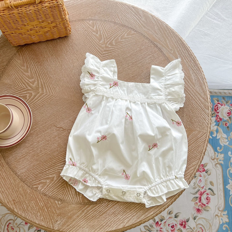 Body Infantil Feminino Florzinhas