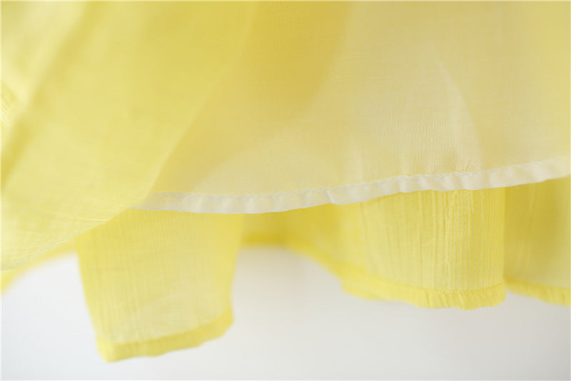 Vestido Infantil Verão Florzinhas