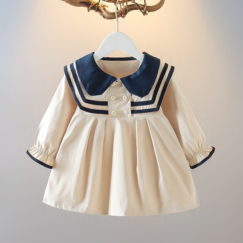 Vestido Infantil Golinha Botões