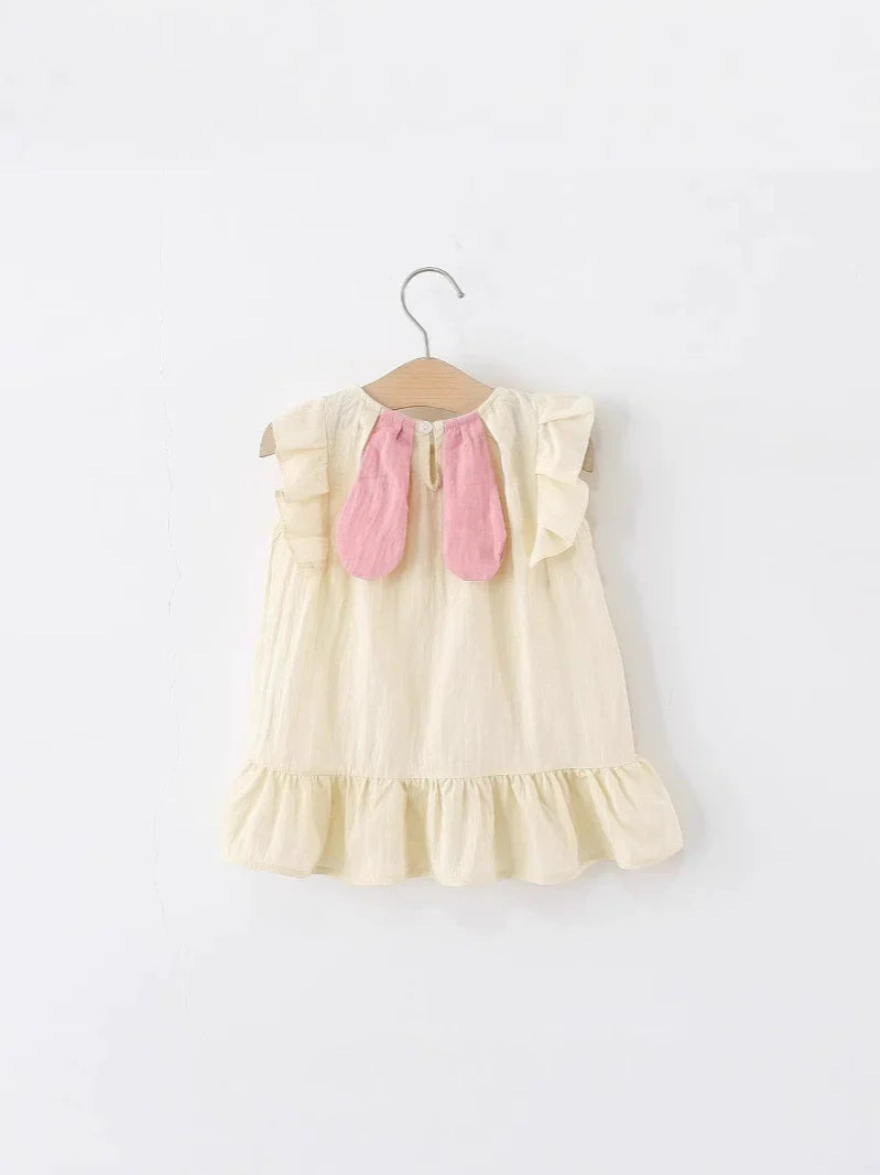 Vestido Infantil Verão Orelhinhas