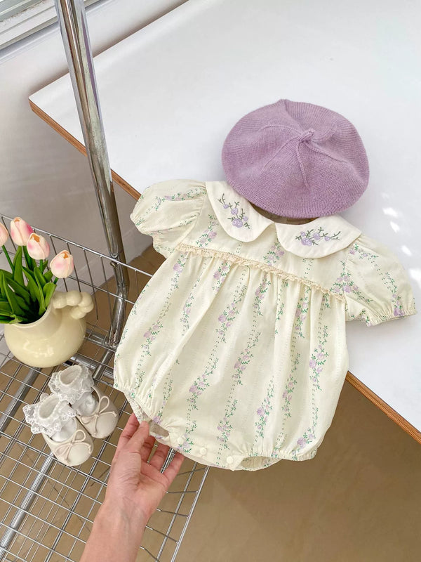 Body Infantil Feminino Florzinhas