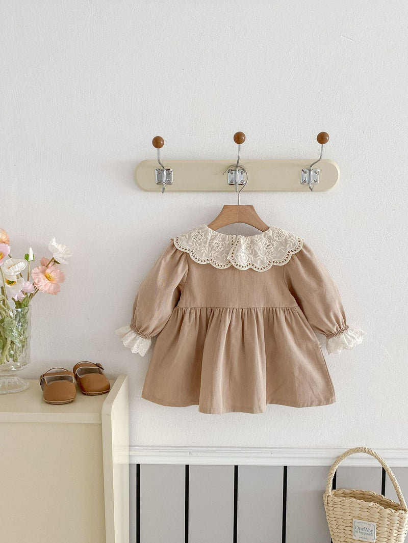 Vestido Infantil Golinha Rendada
