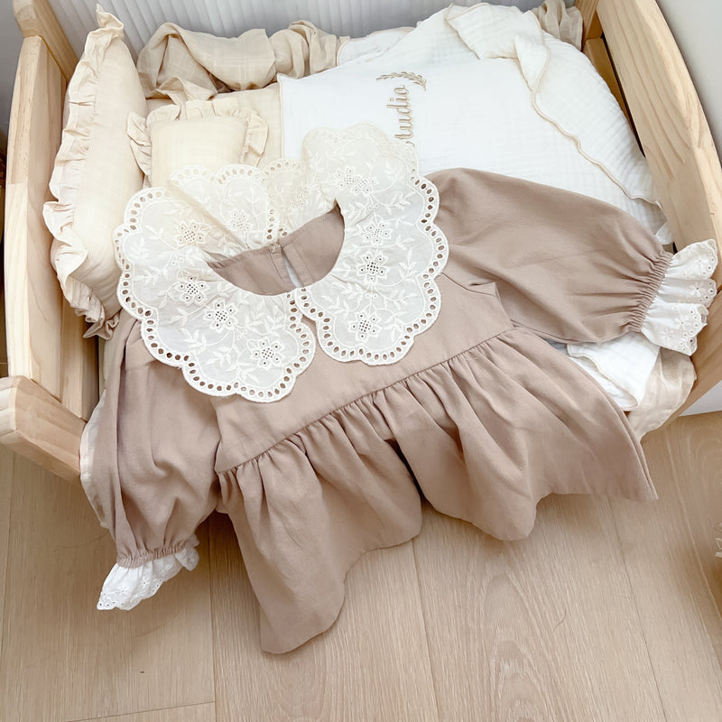 Vestido Infantil Golinha Rendada