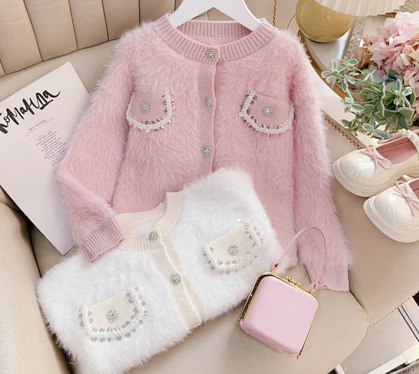 Cardigan Infantil Boutique Pelinhos