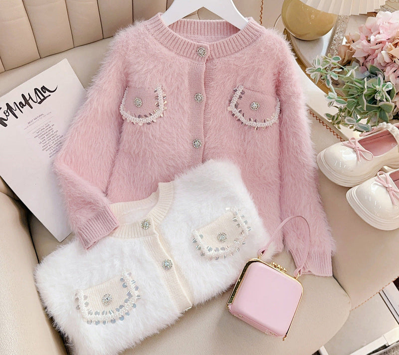 Cardigan Infantil Boutique Pelinhos
