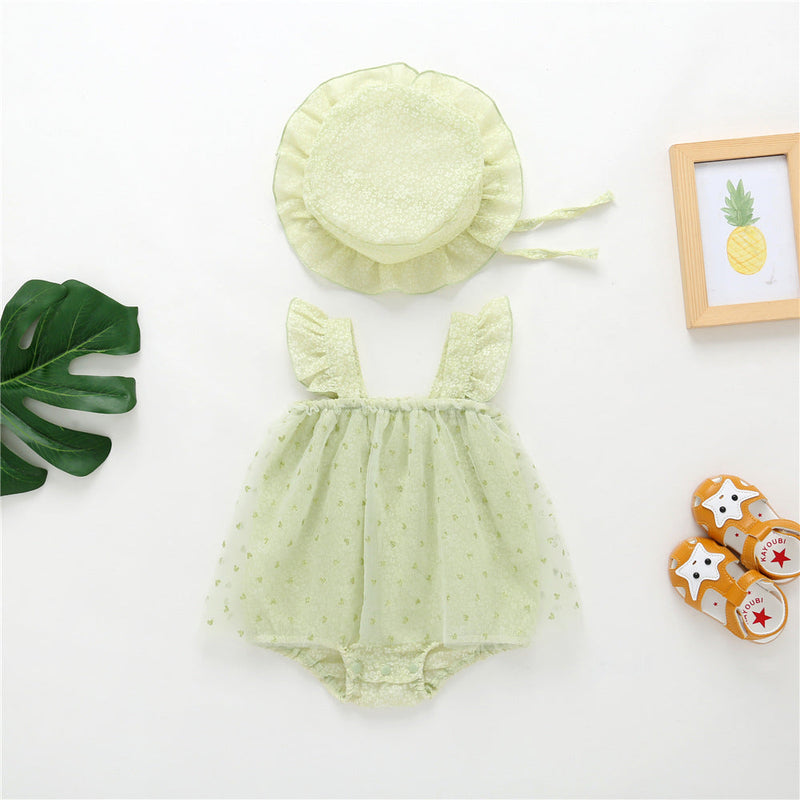 Body Infantil Feminino Verão Coraçõeszinhos