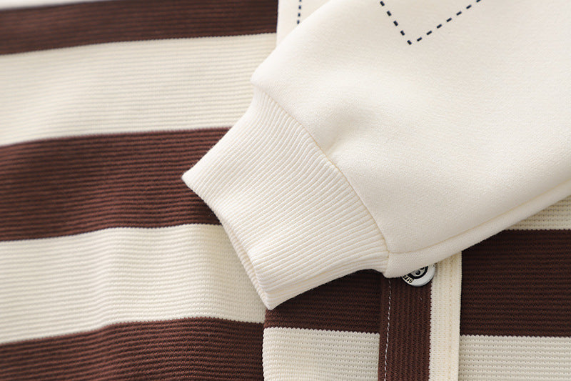 Conjunto Infantil Masculino Lístras Bolsinhos