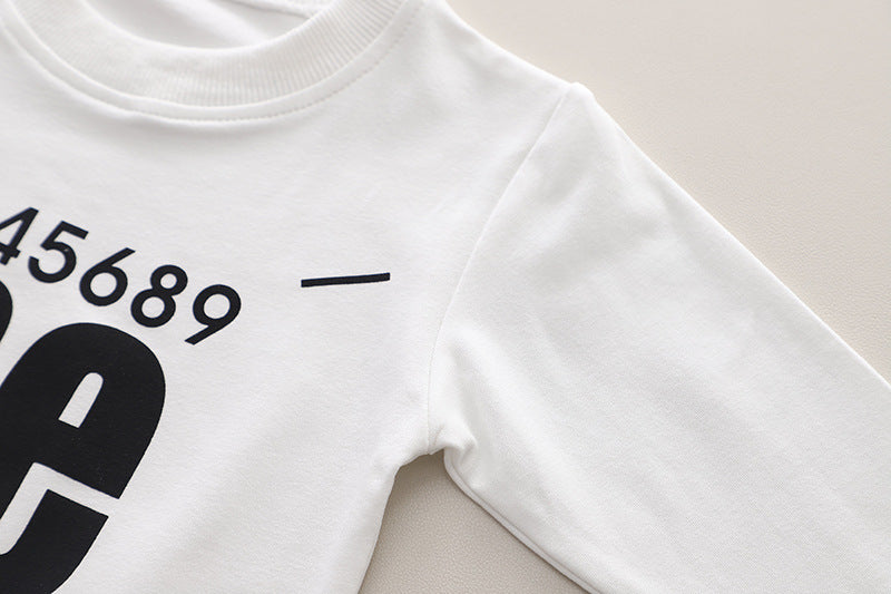 Conjunto Infantil Masculino Letras 3 Peças
