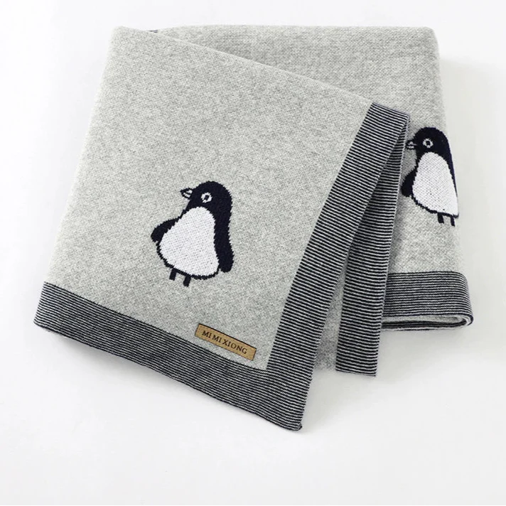 Mantinha Infantil Pinguim