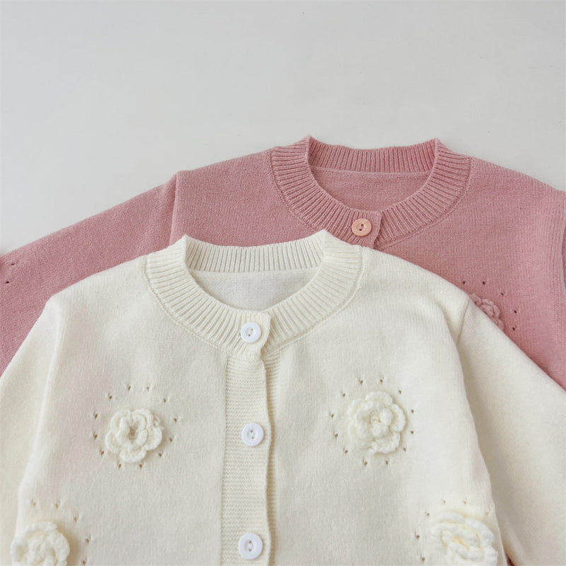Conjunto Infantil Flores e Saia Tule