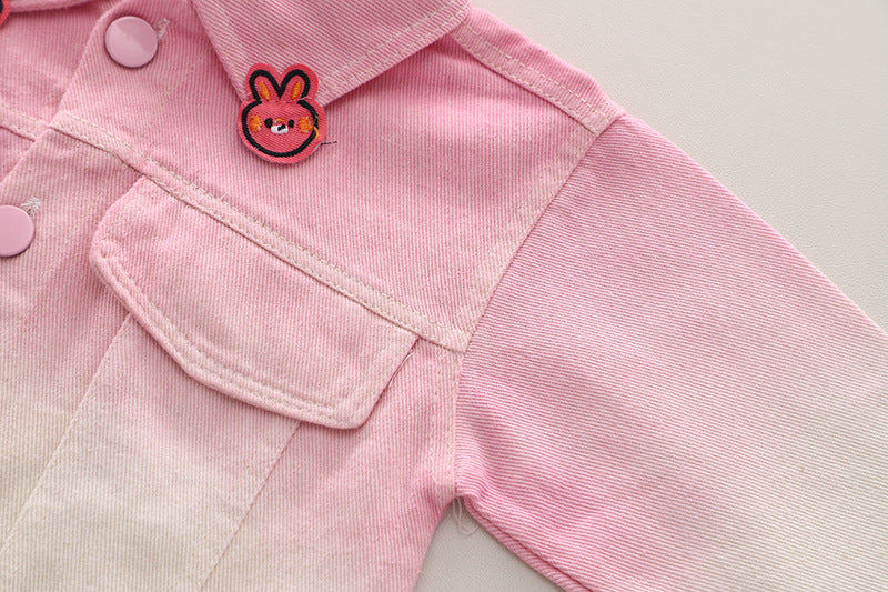 Conjunto Infantil Feminino 3 Peças Coelhinho