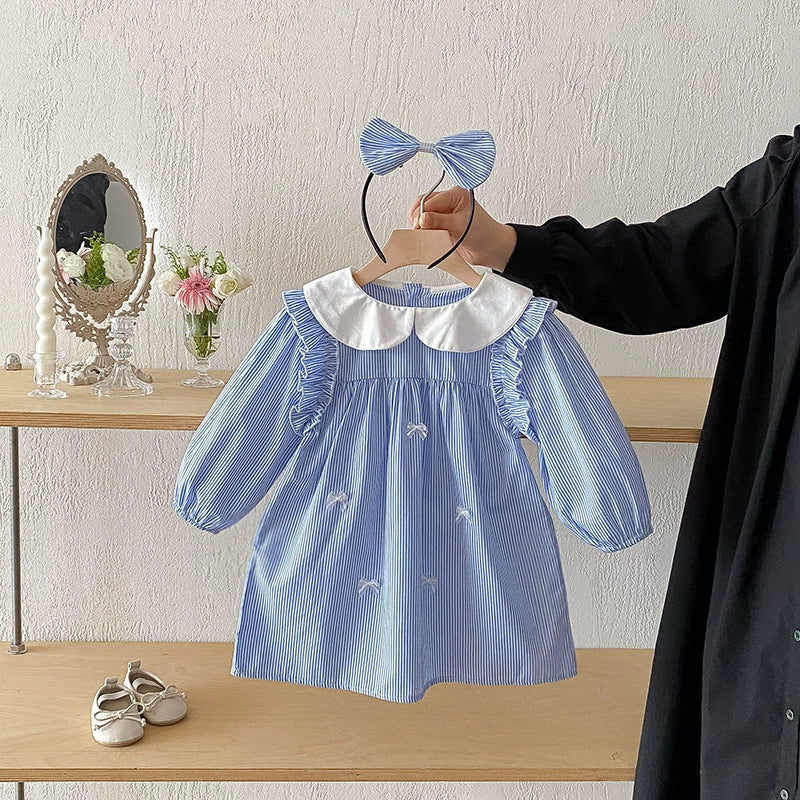 Body/ Vestido Infantil Lístras Lacinho