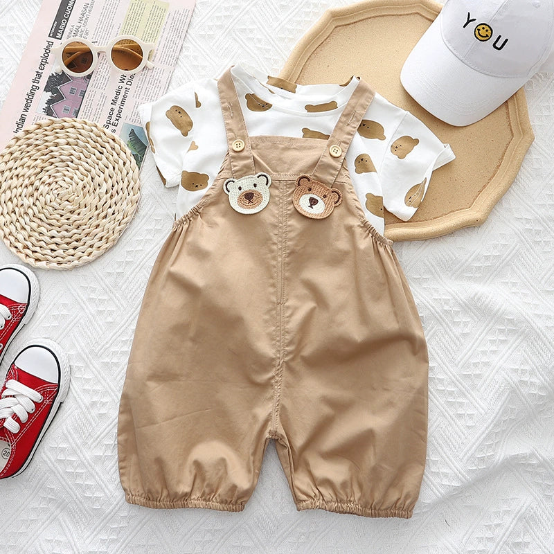 Conjunto Infantil Verão Ursinhos