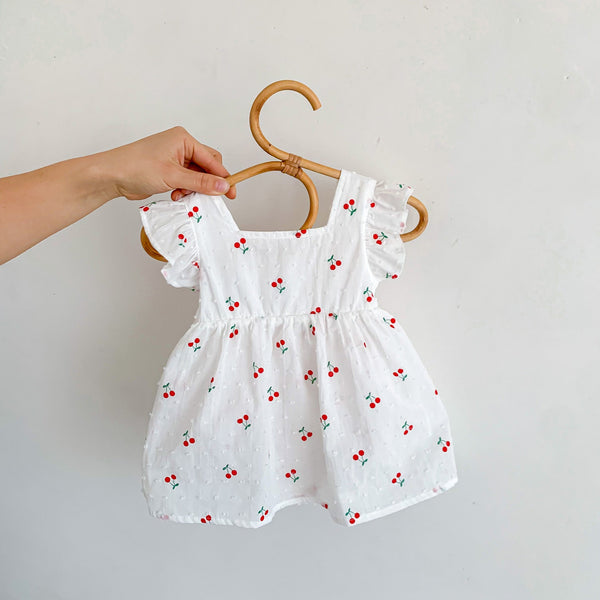 Vestido Infantil Cerejinha