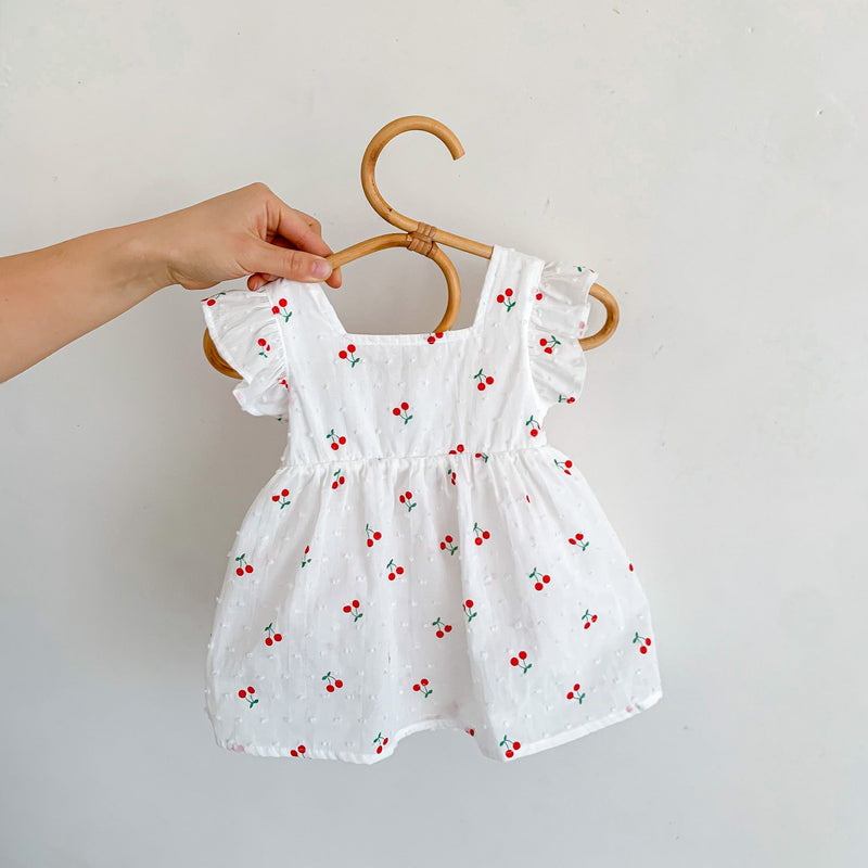 Vestido Infantil Cerejinha