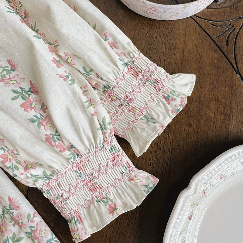 Vestido Infantil Floral Golinha
