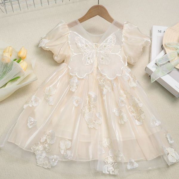 Vestido Infantil Floral Asinha