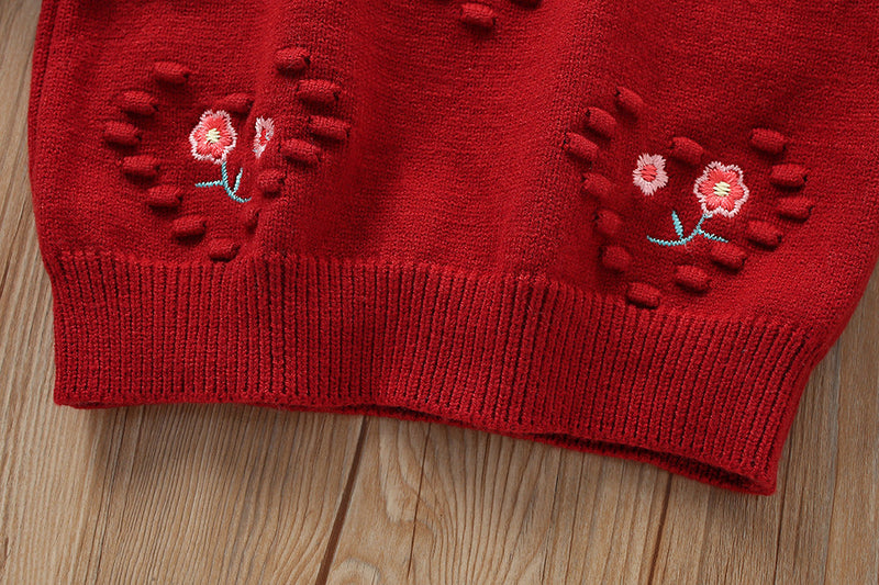 Conjunto Infantil Inverno Florzinhas