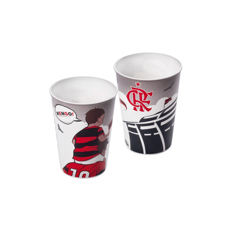 Copo Plasutil Flamengo Kids 320 Ml